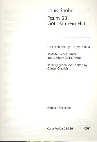 Gott ist mein Hirt op.85,2 Psalm 23