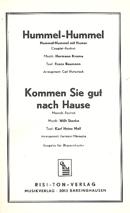 Hummel-Hummel mit Humor  und