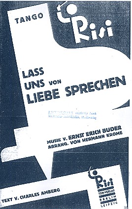 Laß uns von Liebe sprechen: