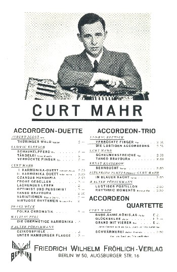 Verrückte Finger für 2 Akkordeons