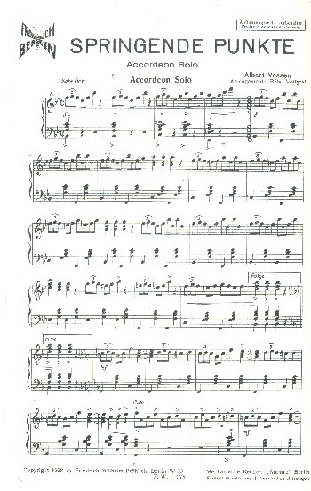 Springende Punkte: für