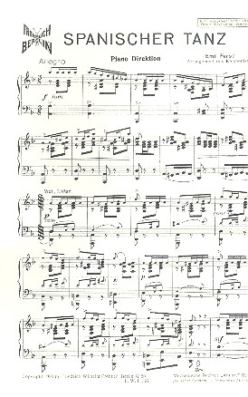 Spanischer Tanz für Xylophon