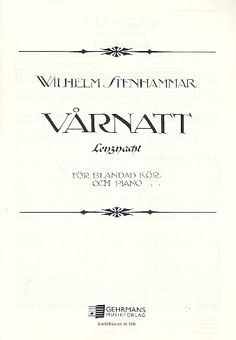Varnatt for mixed chorus
