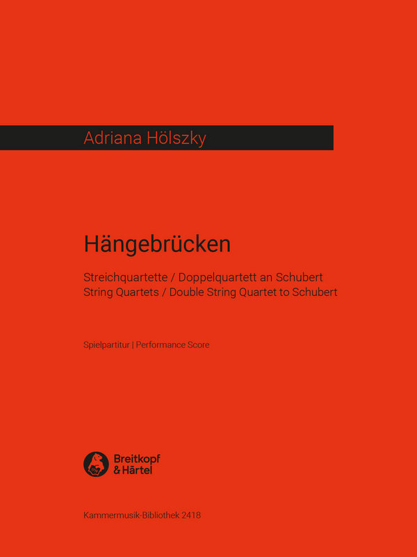 Hängebrücken Streichquartett an Schubert