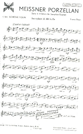 Meißner Porzellan (2. Satz)