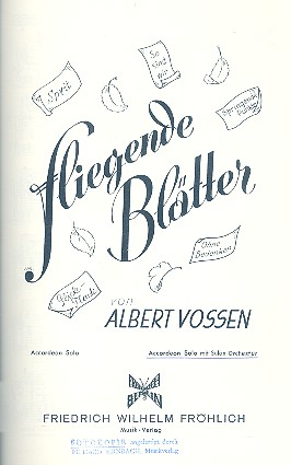 Fliegende Blätter