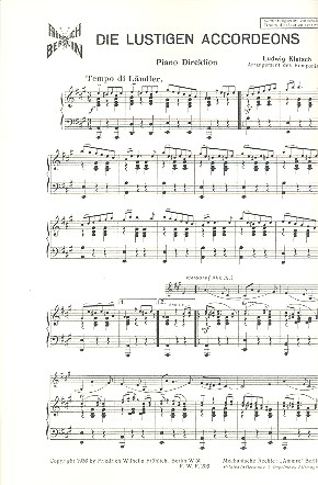 Die lustigen Accordeons