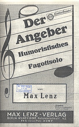 Der Angeber: für
