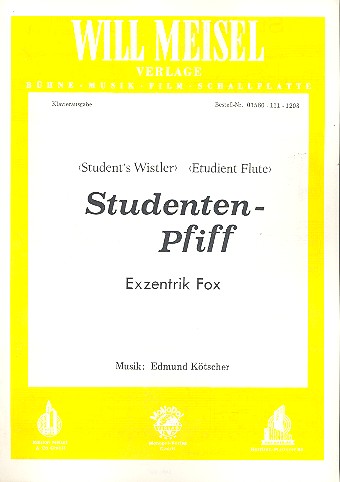 Studenten-Pfiff: Einzelausgabe