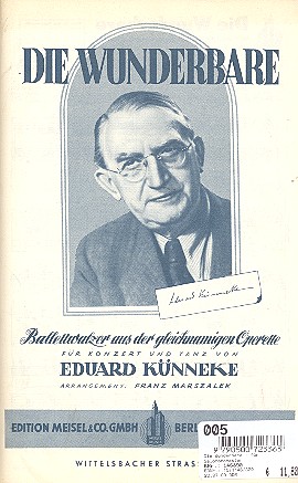 Die Wunderbare: für