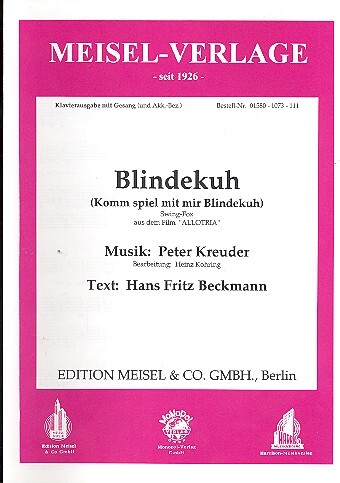 Blindekuh (Komm spiel mit mir Blindekuh)