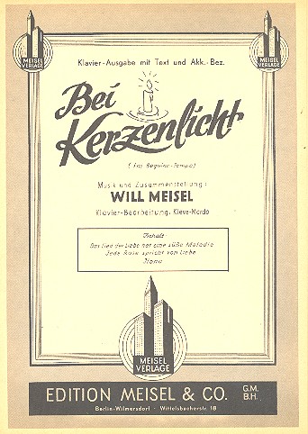 Bei Kerzenlicht: Einzelausgabe