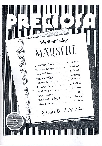 Mein letzter Gruß: für Blasorchester