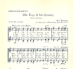 Alle Tage ist kein Sonntag