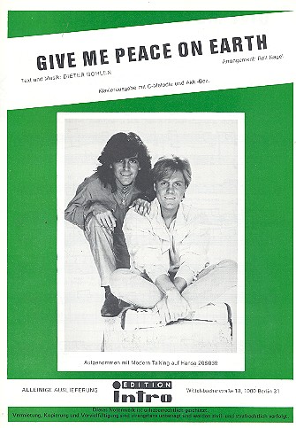 Give me Peace on Earth