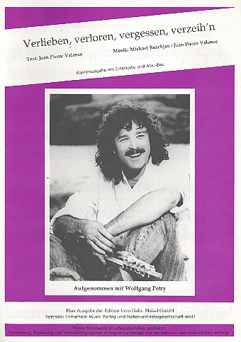 Verlieben, verloren, vergessen, verzeih'n