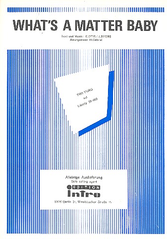 What's a Matter Baby: