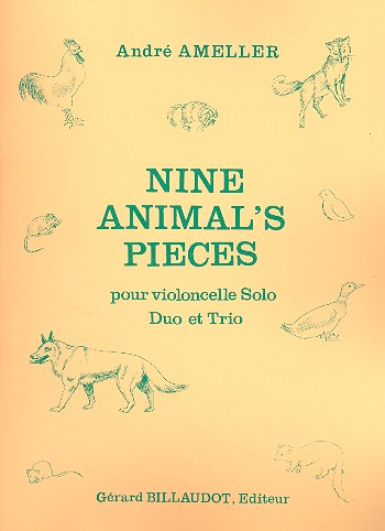 9 Animal's Pieces pour