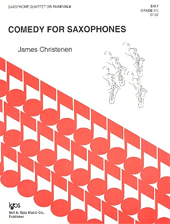 Comedy for 4 saxophones (AATB)