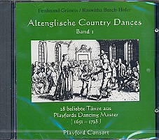 Altenglische Country Dances Band 1 CD