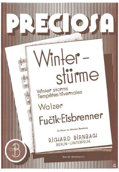 Winterstürme: Walzer für Klavier