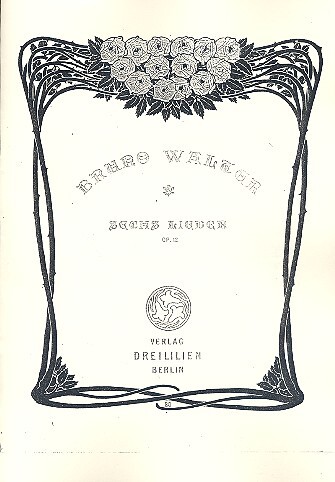 6 Lieder op.12 Band 1 (Nr.1-3)