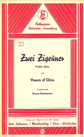 Zwei Zigeuner: für Salonorchester