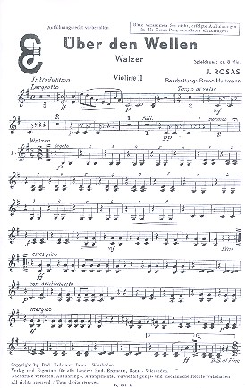 Über den Wellen: Walzer