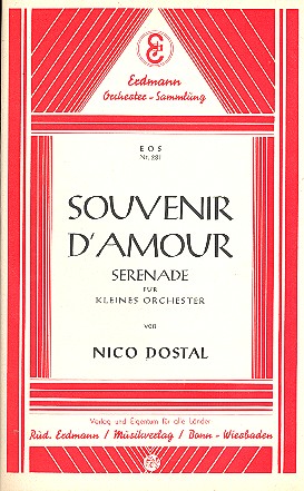 Souvenir d'Amour  und  Serenade