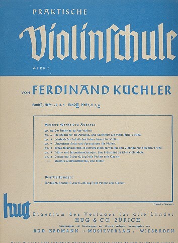 Praktische Violinschule Band 2 Heft 4