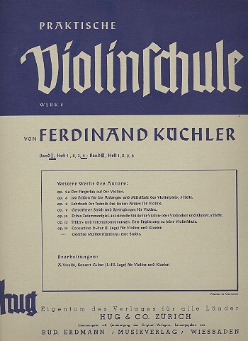 Praktische Violinschule Band 1 Heft 4