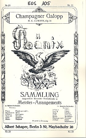 Champagner-Galopp op.14: