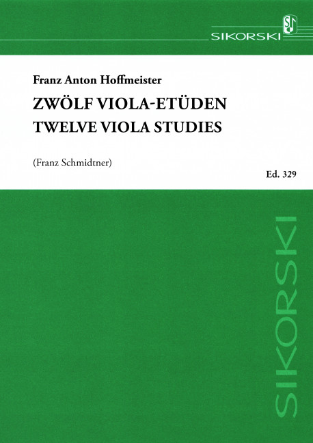 12 Etüden für Viola
