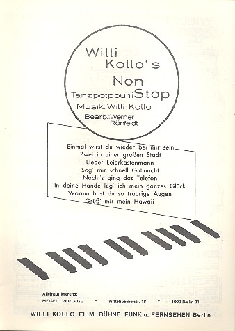 Willi Kollo's Non-Stop: