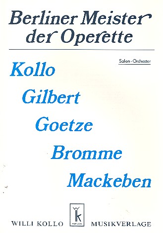 Berliner Meister der Operette