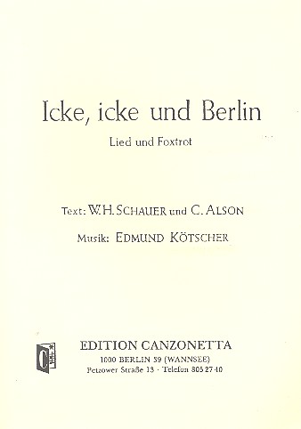 Icke, icke und Berlin: für