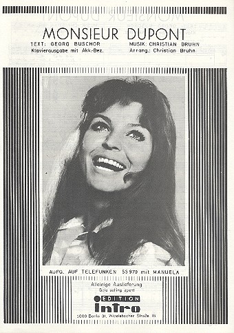 Monsieur Dupont: Einzelausgabe