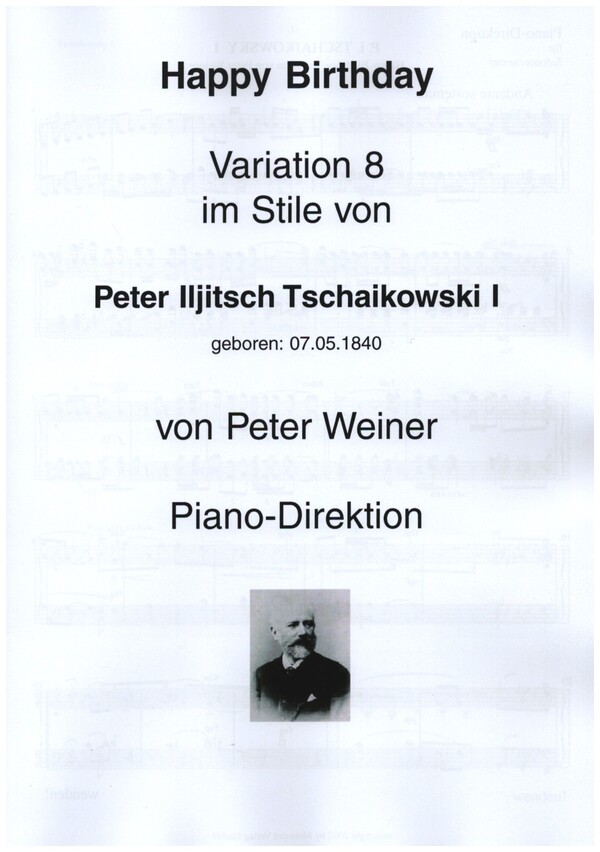 Happy Birthday Variation 8 im Stile von Peter IIjitsch Tschaikowski I