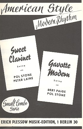 Sweet Clarinet  und   Gavotte Modern: