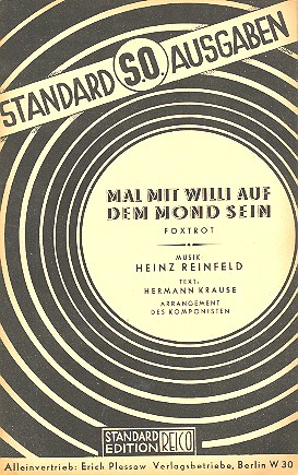 Mal mit Willi auf dem Mond sein: für