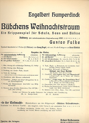 Bübchens Weihnachtstraum