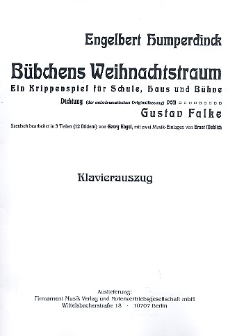 Bübchens Weihnachtstraum