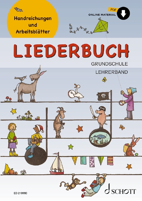 Liederbuch Grundschule - Lehrerband (+online material)