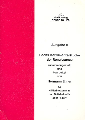 6 Instrumentalstücke der Renaissance
