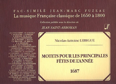 Motets pour les principales