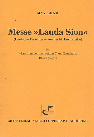 Messe Lauda Sion für Chor,