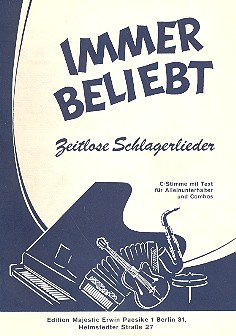 Immer beliebt - Zeitlose Schlagerlieder