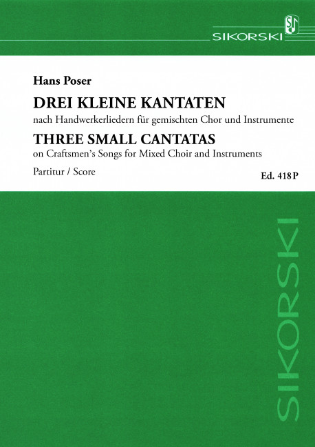 3 kleine Kantaten nach Handwerkerliedern