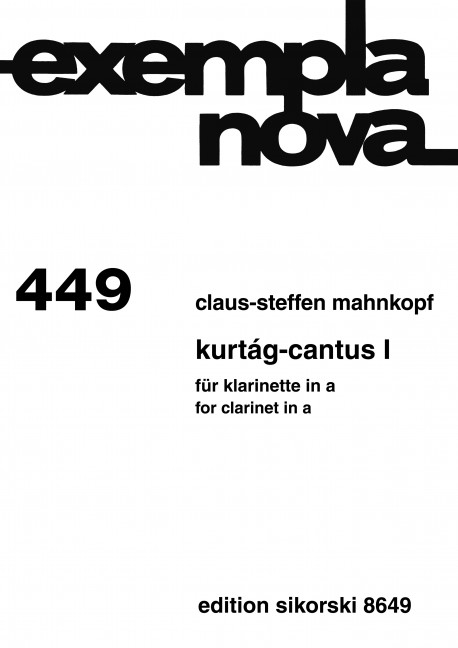 Kurtág-Cantus I