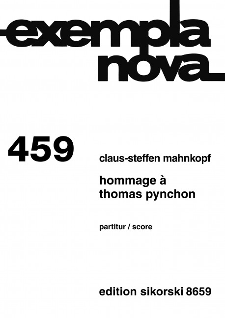 Hommage à Thomas Pynchon
